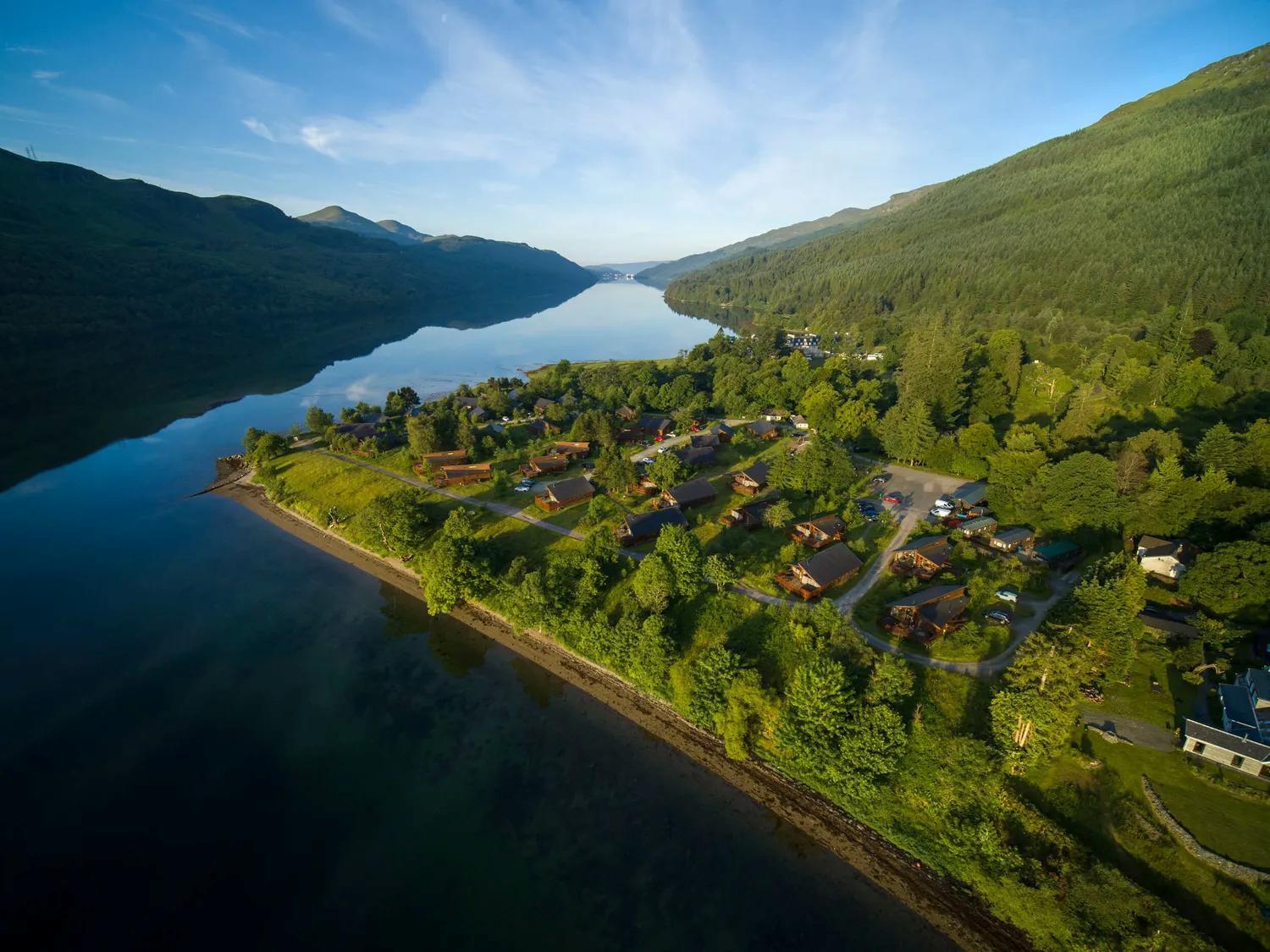 Ardgartan Argyll Cabins - Forest Holidays Arrochar Bagian luar foto